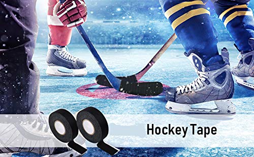 Hockey Tape - Waterproof & Easy to Tear - Black - 2 Rolls