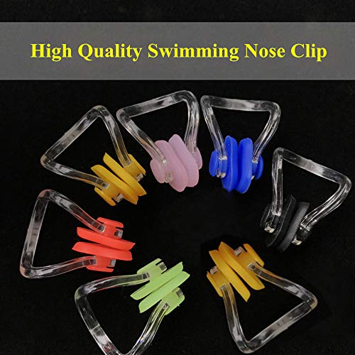 18 Pcs Silicone Swimming Nose Clips - Waterproof Nose Plugs for Kids & Adults