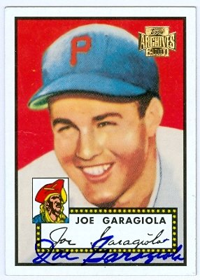 Joe Garagiola Autographed Baseball Card - Pittsburgh Pirates 2001 Topps Archives #227