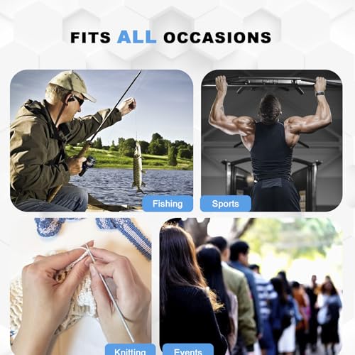 4-Pack Handheld Tally Counters - Mechanical Clicker Counters for Coaching, Knitting, Fishing