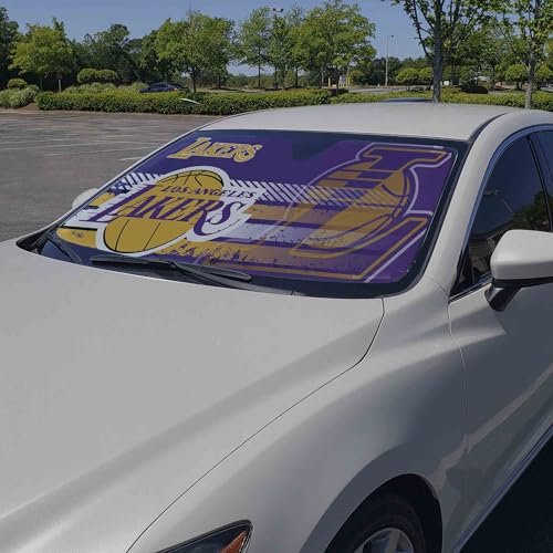 NBA Los Angeles Lakers Windshield Sun Shade - 59" x 29.5"