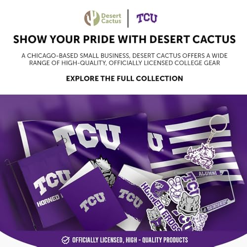 Acrylic Luggage Tag ID - TCU Horned Frogs - 2 Pack