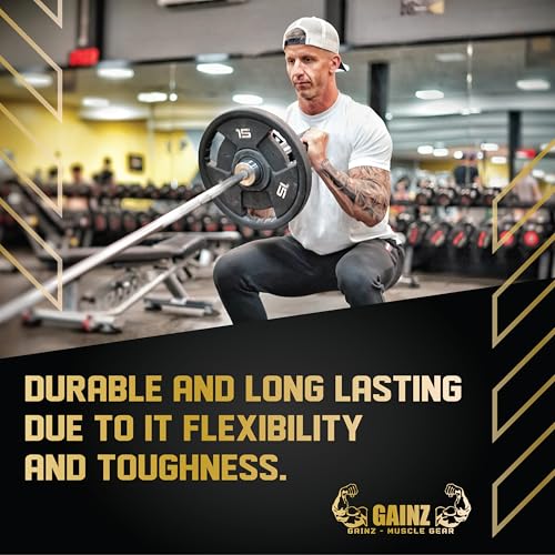 Gainz Landmine Row Attachment - Swiveling T-Bar for Standard 2-Inch Barbells