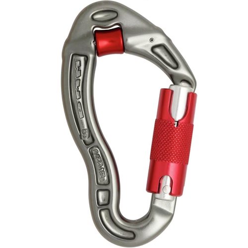 DMM Revolver QL Carabiner, Gunmetal with Red Gate