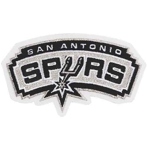 San Antonio Spurs Team Logo Embroidered Patch - Iron On