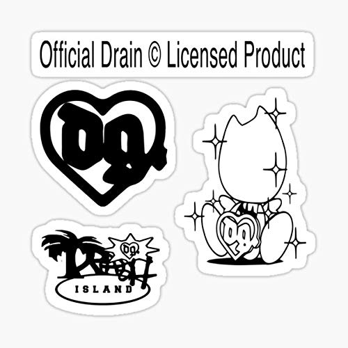 Drain Gang Cartoon Wall Sticker - Waterproof Indoor Decal