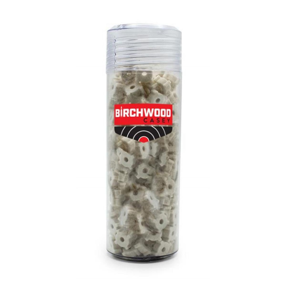 Birchwood Casey Star Chamber Durable Versatile Gun Maintenance Scrubbing Cleaning Wool 6 Points Cleaning Pads - Pack of 100,Black