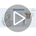 Anina NMO to PL259 Connector with L-Shape Antenna Mount & Cover for VHF/UHF Radio