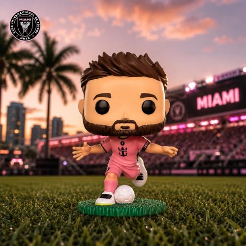 Lionel Messi Pop! Vinyl Figure - Inter Miami Pink Jersey