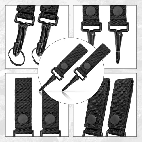 Heavy Duty Key Holder with Belt Clip for Duty Belts & Tactical Gear