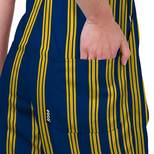 NCAA Women's Bib Overalls with Team Logo - Michigan Wolverines, Medium