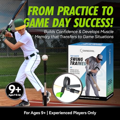 Baseball Swing Trainer Aid – Improve Bat Speed & Mechanics