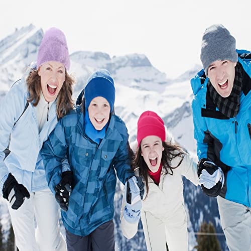 Cuffed Knit Beanie for Women & Men - One Size Pure Ginger