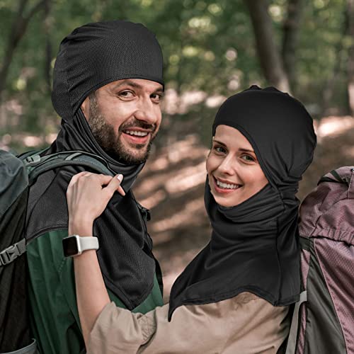 Syhood Black Summer Balaclava Face Cover - 6 Pack