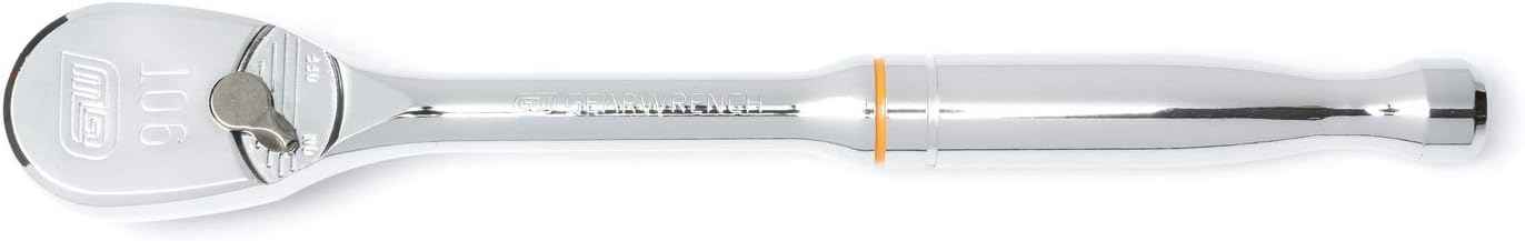 GEARWRENCH 3/8" Drive 90 Tooth Flex Teardrop Ratchet with Cushion Grip - Model 81210T