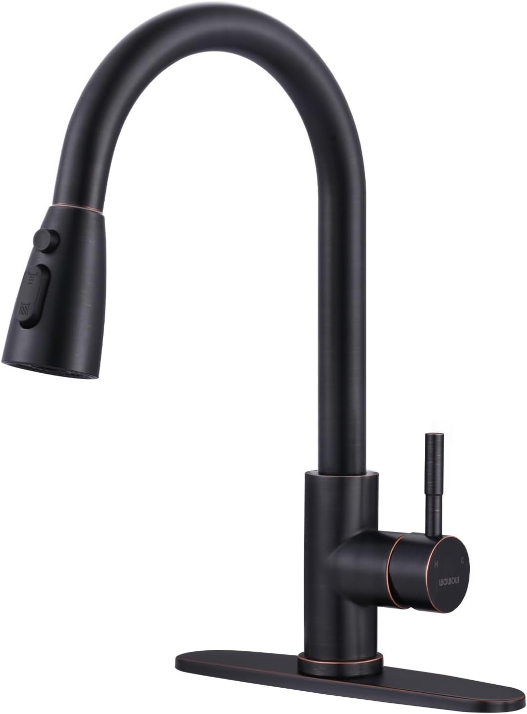 Stainless Steel Kitchen Faucet Combo with Water Filter - Brushed Nickel Sink Faucet for RO Systems