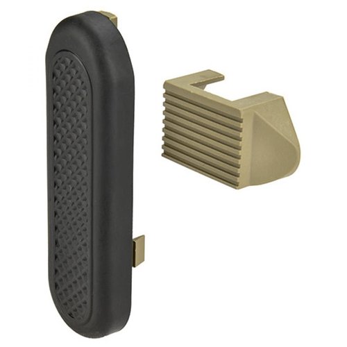Lancer Tactical M4 Crane Airsoft Stock Butt Plate Set (TAN)