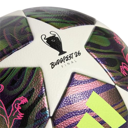 UEFA Champions League Final Competition Soccer Ball - Dark Purple, White, Solar Yellow (4)