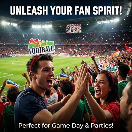 2026 World Cup Soccer Headbands - 3PCS Party Accessories
