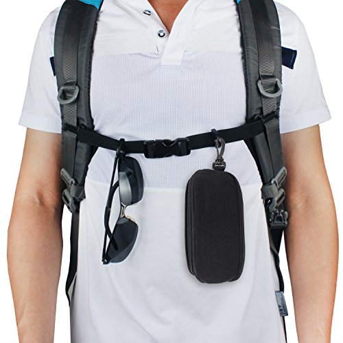 Backpack Chest Strap - 3/4 Inch Sternum Strap - Black