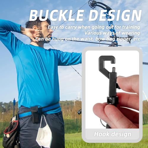Ergonomic Arrow Puller Gripper - Portable Hand Saver - Black