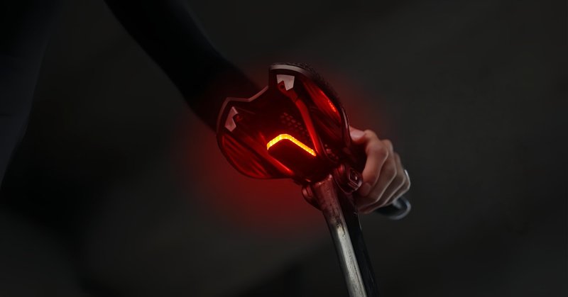 RAVEMEN CL01 Bike Tail Light, 300° Wide-Angle Rear Bicycle Light for Night Riding, Saddle Mount Bike Taillight Safety Accessories with Auto On/Off, Brake Sensing, 5 Modes, 2 Mounting Ways