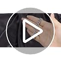 Diamond Charm Tumbler Accessory - Silver Rhinestone Chain