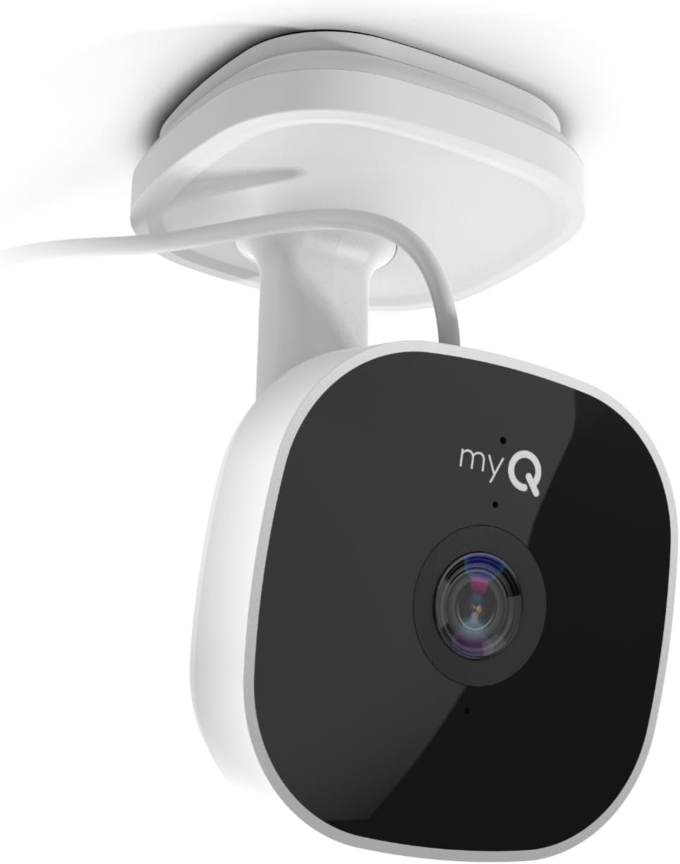 myQ Smart Outdoor Wired Camera by Chamberlain – Home Security with HD Video