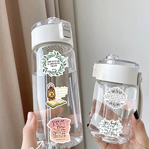 200 PCS Bible Verse Stickers - Christian Scripture Decals for Journaling, Water Bottles & Laptops
