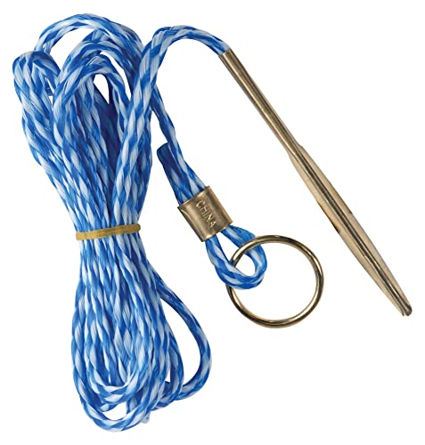 Durable Vinyl-Coated Stainless Steel Fish Stringer - 9' Heavy Duty Poly Cord