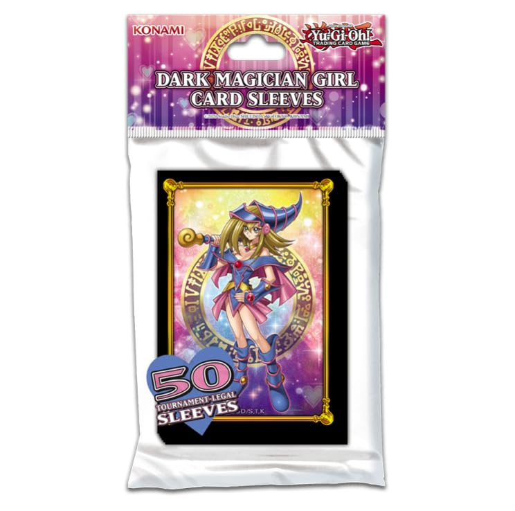 Yu-Gi-Oh! Dark Magician Girl Tournament Legal Card Sleeves (50 Count)