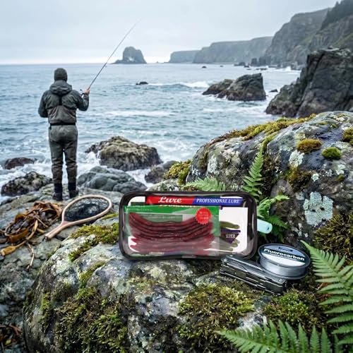 Fishing Tackle Storage Bags - Water-Resistant, Large Capacity (2 Pcs)