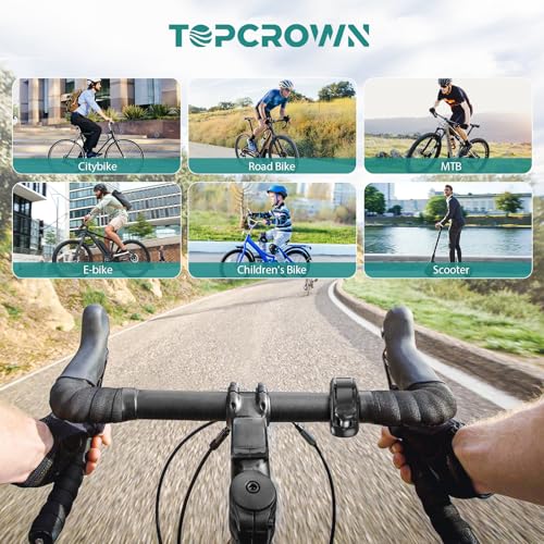 Aluminum Alloy Bike Bell - Crisp & Loud Sound - Black
