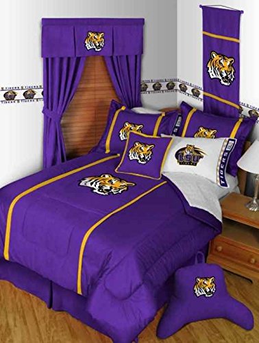 NCAA Wall Border - LSU Tigers Vinyl Peel-and-Stick 5'H x 15'L