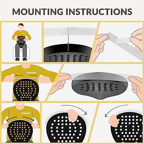 Padel Racket Protector Tape - High Strength, Easy Install - 2 Pack