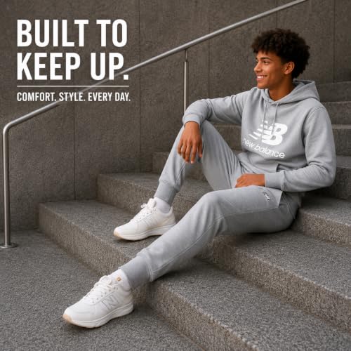 New Balance Boys 2-Piece Fleece Hoodie & Jogger Sweatpants Set (8-20)