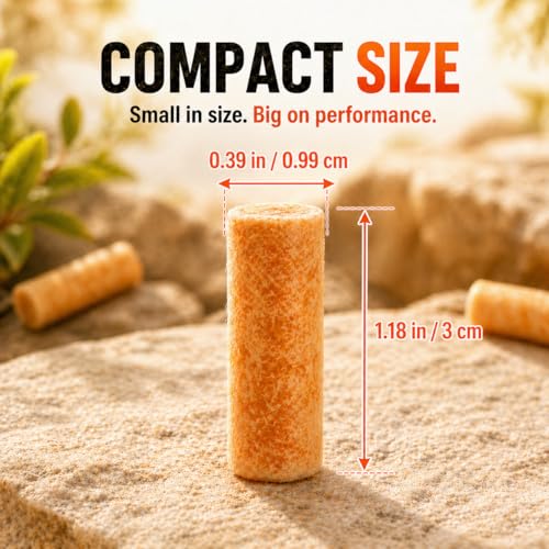 28-Pack Waterproof Fire Starters with 5+ Minute Burn Time