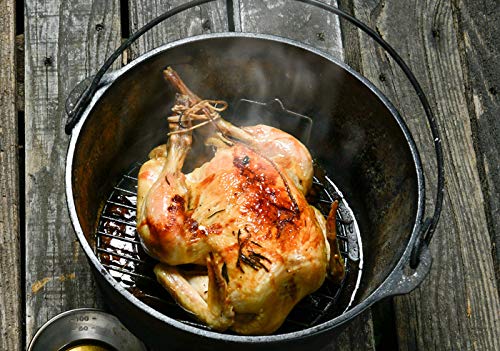 CampingMoon Round Cooling Rack 9.5 inch / 24 cm Stainless Steel