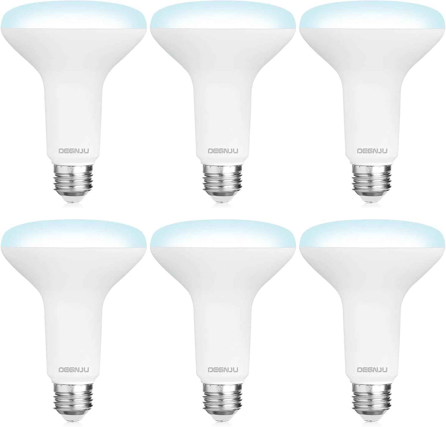 BR30 LED Flood Light Bulbs 24-Pack, 7W Dimmable 650LM Soft White 2700K, E26 Base