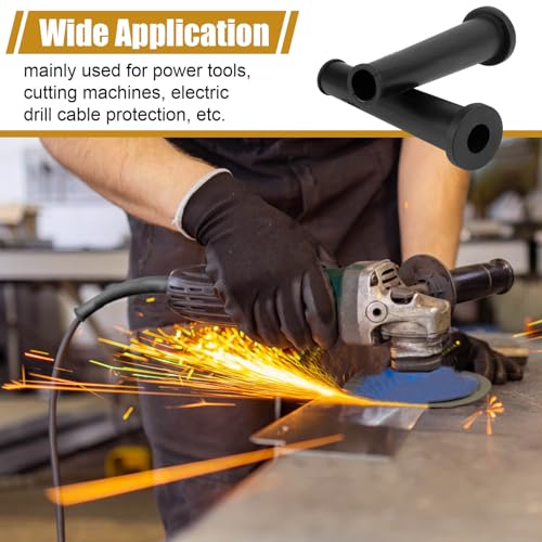 1619X02971 Strain Relief Replacement Part Cord Boot Protector, Strain Relief Cable Sleeve Hose Rubber for Skil Worm Drive Circular Saw HD5750 5825 HD77 HD77M for SKIL Saw Replacement Part - 2 Pcs