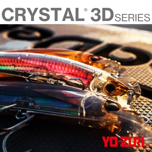 Yo-Zuri Crystal 3D Minnow Lure - Sardine / 3.5 Inch