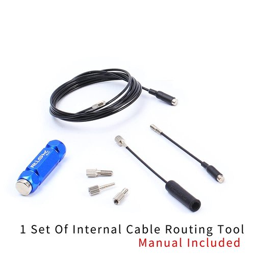 COONIUM Bike Internal Cable Routing Tool Kit Compatible with 4-5.5mm Cable Housing, Hydraulic Hose and DI2 E-Tube
