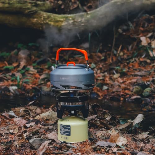 Fire-Maple XT1 0.7L Camping Kettle with Heat Exchanger Portable Teapot