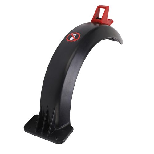 VGEBY Electric Scooter Rear Mud Guard, with Reflective Strip Hook Safety Accessory for Commuters Urban Riders Rainy Day