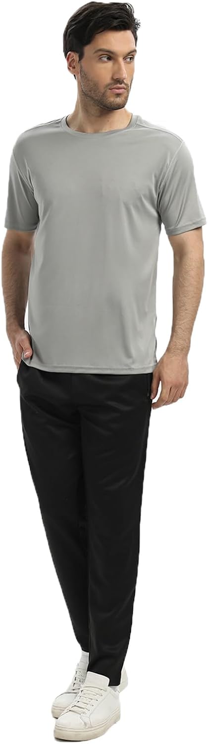 Skiennix Men's Quick Dry T-Shirts - 5/6 Pack Lightweight Short Sleeve Gym Wear for Athletic Activities