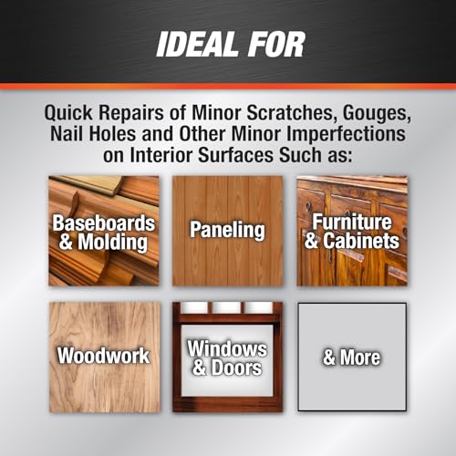 DAP Plastic Wood Wood Putty, Dark Walnut, 3.7 oz (7079821255)