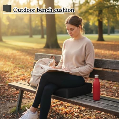 Foreard Waterproof Stadium Seat Cushion 3.15 Inches Thick Portable Bleacher Pad