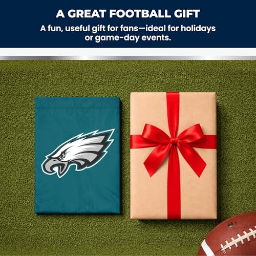 Philadelphia Eagles Garden Flag - 12.5x18 Inch Nylon Outdoor Decor