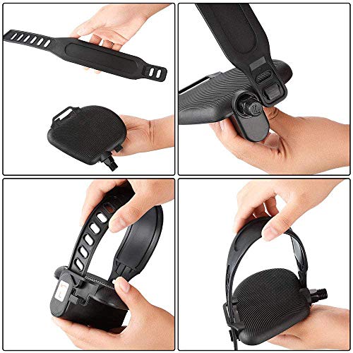 Adjustable Exercise Bike Pedal Straps - 2 Pcs Style 2