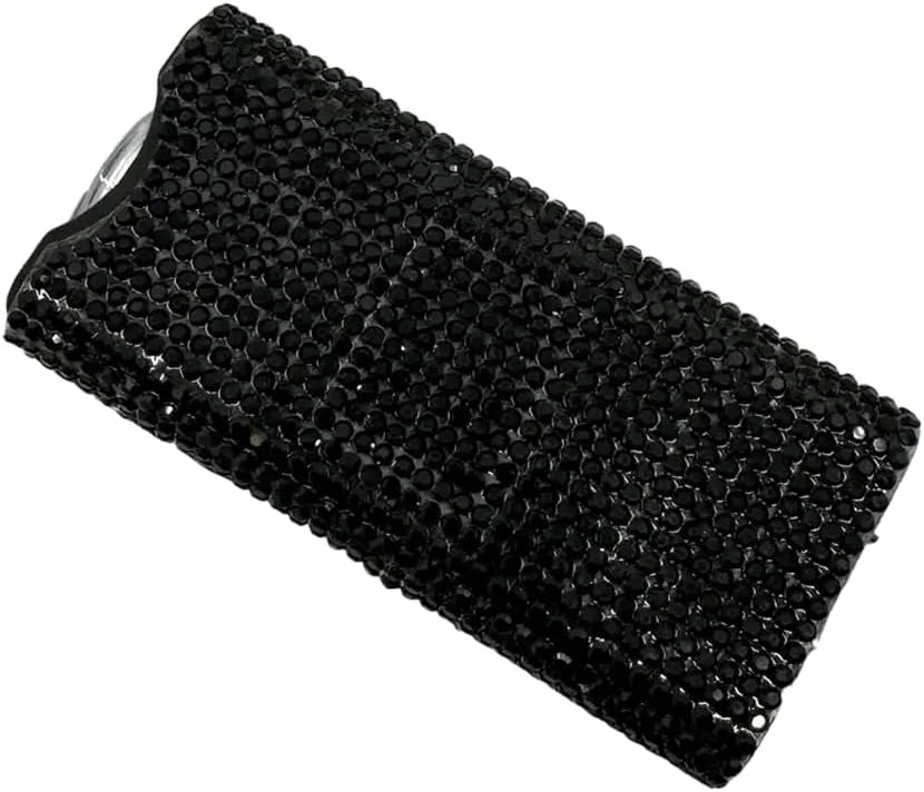 Streetwise Rhinestone Stun Gun Keychain - Compact Rechargeable Flashlight with Holster & Keyring for Women's Safety